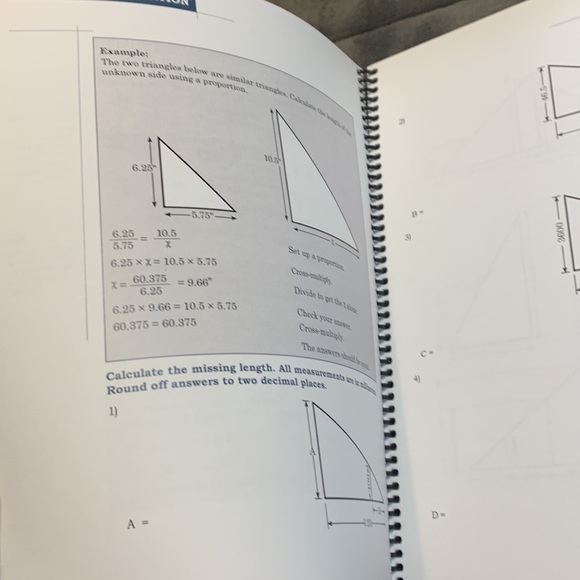 SALE!! Measurement for the trades with answer key - Picture 6 of 9